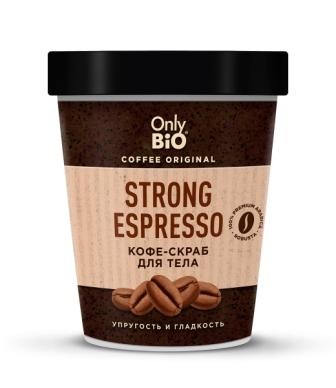 ФК 7823 Кофе-скраб для тела STRONG ESPRESSO Only Bio Coffee Original 230 мл