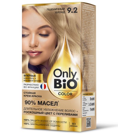 Краска для волос Only Bio COLOR Тон 9.2 Пшеничный блонд 115 мл