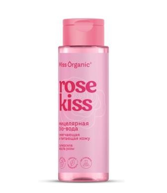 ФК 8382 Мицелярная био-вода смягчающая и питающая кожу ROSE KISS Miss Organic 190 мл
