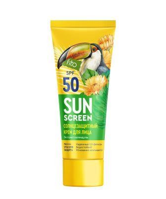 ФК 8568 Солнцезащитный крем для лица SUN SCREEN SPF-50 50 мл