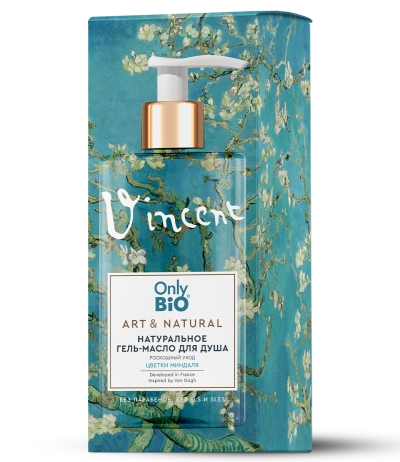 НАБОР №80 Гель-масло для душа Цветки миндаля Only Bio Art  & Natural