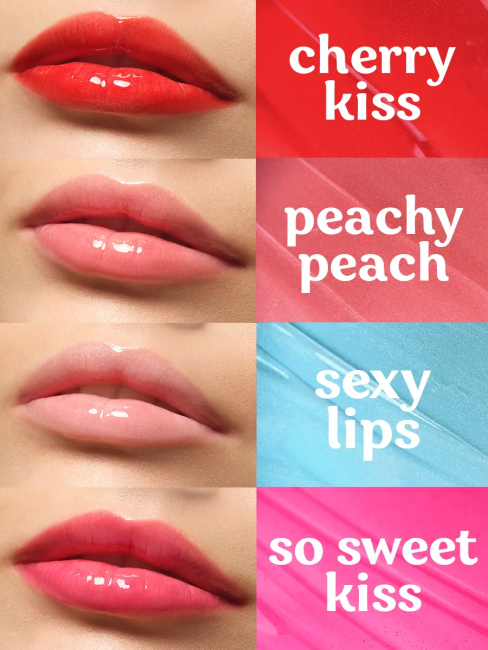 Блеск-бальзам для губ Увлажняющий CHERRY KISS Miss Organic 10 мл