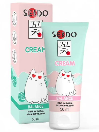 Крем для лица балансирующий Balance Face Cream PARLI Sendo 50 мл