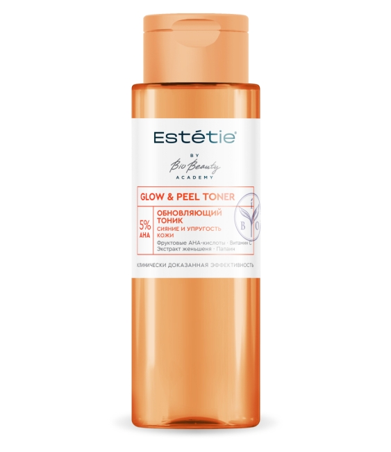 Тоник обновляющий Glow & peel toner ESTETIE 180 мл
