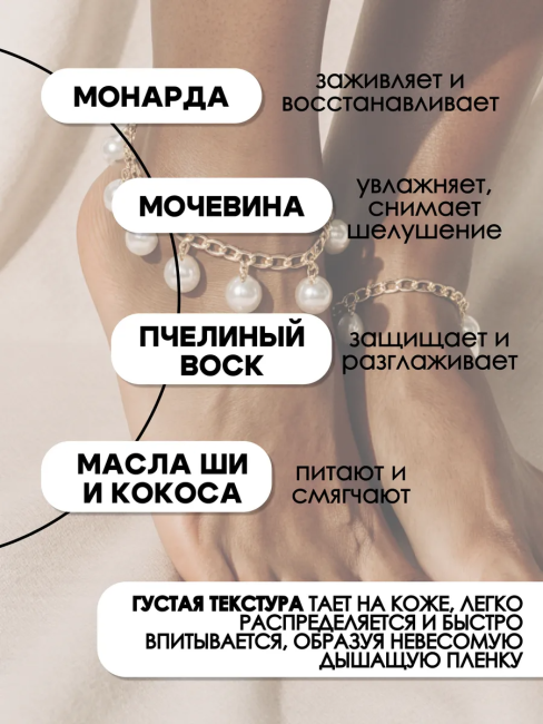 Крем-воск от трещин для очень сухой кожи MONARDA 90 мл Крем-воск от трещин для очень сухой кожи MONARDA 90 мл