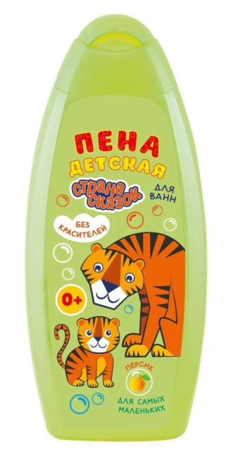 ПЕНА для ванн детская ПЕРСИК Страна сказок 350 мл ПЕНА для ванн детская ПЕРСИК Страна сказок 350 мл