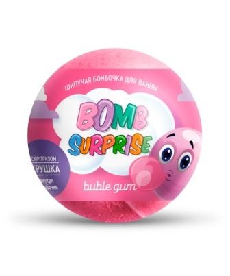 ФК 8335 BOMB SURPRISE Бомбочка для ванны с игрушкой Bubble gum 115 гр