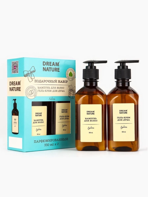 Набор SYLVIA парфюмированный (шампунь + гель для душа) Dream Nature 660 мл