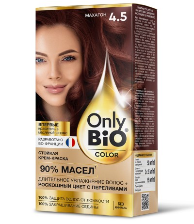 Краска для волос Only Bio COLOR Тон 4.5 Махагон 115 мл