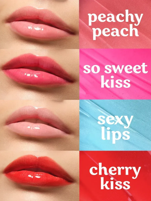 Блеск-масло для губ Питательное PEACHY PEACH Miss Organic 10 мл