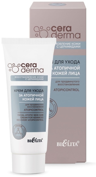 Крем для ухода за атопичной кожей лица CeraDermа 50 мл