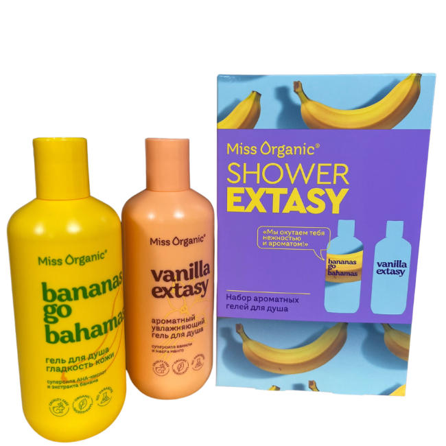 НАБОР №138 Shower Extasy (2 геля для душа) Miss Organic