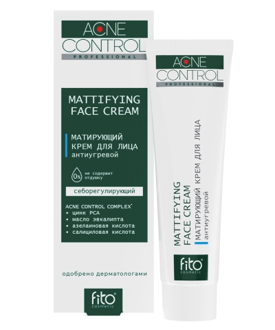 Крем для лица матирующий Антиугревой ACNE CONTROL PROF 50 мл