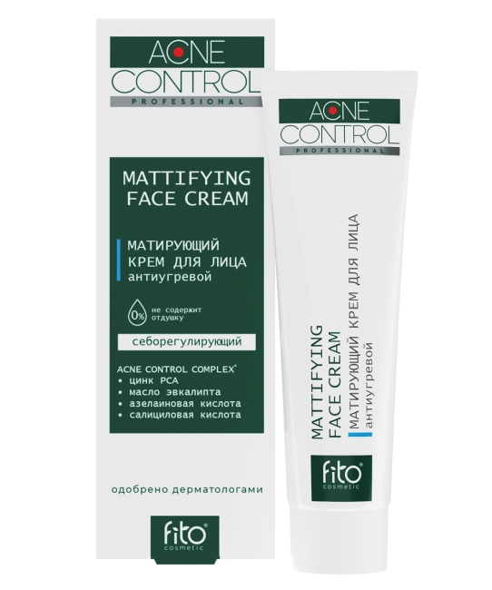 Крем для лица матирующий Антиугревой ACNE CONTROL PROF 50 мл