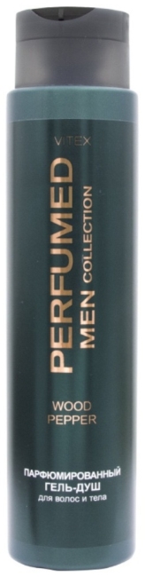 ГЕЛЬ-ДУШ Парфюмированный для волос и тела WOOD PEPPER PERFUMED MEN 400 мл