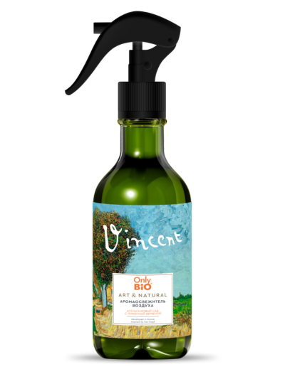 Аромаосвежитель воздуха Апельсиновый сад с лимонной вербеной Only Bio Art & Natural 320 мл