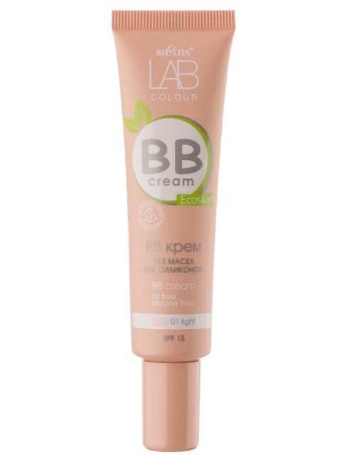 BB крем без масел и силиконов 01 light LAB colour 30 мл 