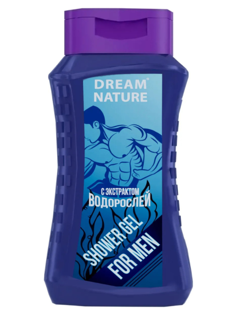 Гель для душа FOR MEN с экстрактом водорослей Dream Nature 250 мл
