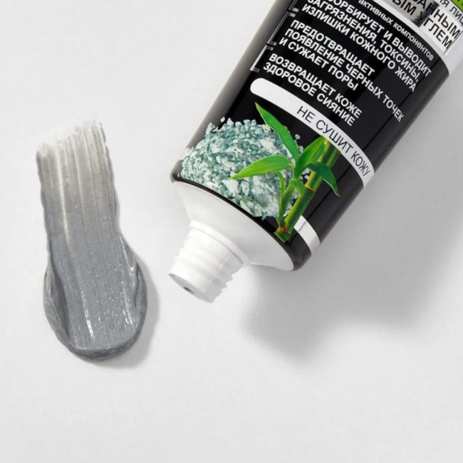 Маска глубоко очищающая на основе глины BLACK CLEAN 75 мл Маска глубоко очищающая на основе глины BLACK CLEAN 75 мл