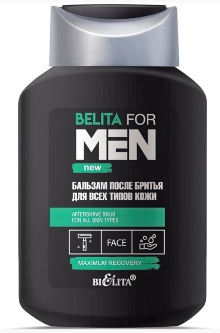 Бальзам после бритья для всех типов кожи BELITA FOR MEN NEW 250 мл Бальзам после бритья для всех типов кожи BELITA FOR MEN NEW 250 мл