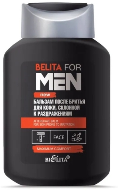 Бальзам после бритья для кожи склонной к раздражениям BELITA FOR MEN NEW 250 мл 