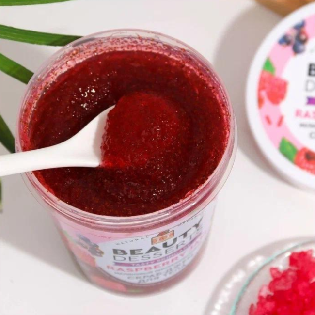 Скраб-джем для тела Малиновый омолаживающий Beauty Desserts 230 мл Скраб-джем для тела Малиновый омолаживающий Beauty Desserts 230 мл
