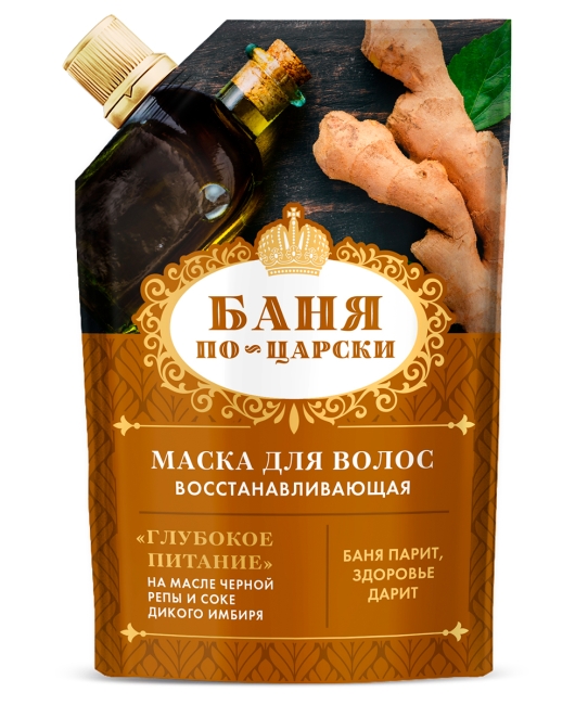 Маска для волос восстанавливающая Баня по-царски 100 мл