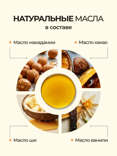 Бальзам для губ Ванильный sos восстановление и увлажнение Beauty Desserts 3,6 гр Бальзам для губ Ванильный sos восстановление и увлажнение Beauty Desserts 3,6 гр