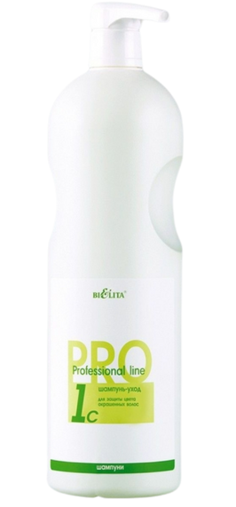 Шампунь-уход для окрашенных волос PROF 1C 1000 мл