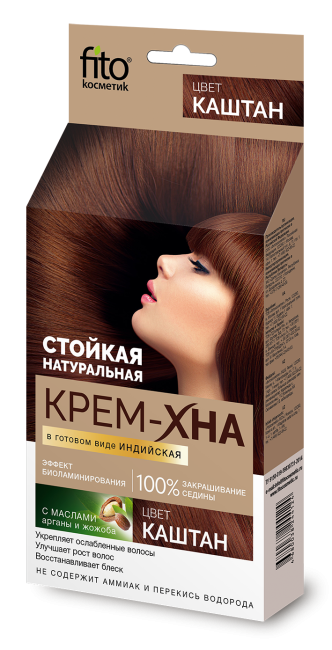 КРЕМ-ХНА  ИНДИЙСКАЯ Каштан 50 мл