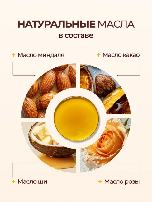 Бальзам для губ Миндальный восстановление и питание Beauty Desserts 3,6 гр Бальзам для губ Миндальный восстановление и питание Beauty Desserts 3,6 гр