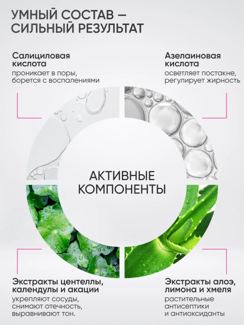 Крем ультралегкий для лица 24 часа с АНТИ-АКНЕ комплексом Clean Skin Чистая Кожа 50 мл Крем ультралегкий для лица 24 часа с АНТИ-АКНЕ комплексом Clean Skin Чистая Кожа 50 мл