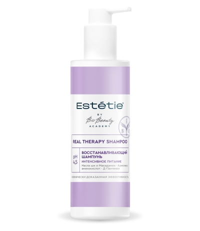 Шампунь восстанавливающий Real therapy shampoo ESTETIE 240 мл