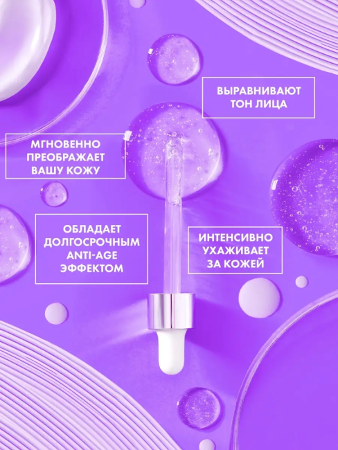 Сыворотка MULTIVITAMIN «Retinol +» для лица и кожи вокруг глаз Beauty Visage 30 мл