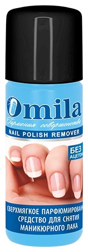 Средство для снятия лака парфюмированное OMILA без ацетона 105 мл