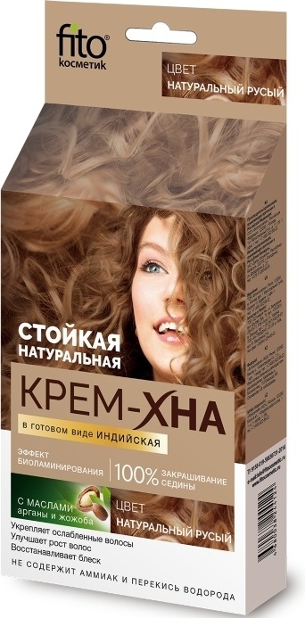 КРЕМ-ХНА  ИНДИЙСКАЯ Натуральный русый 50 мл