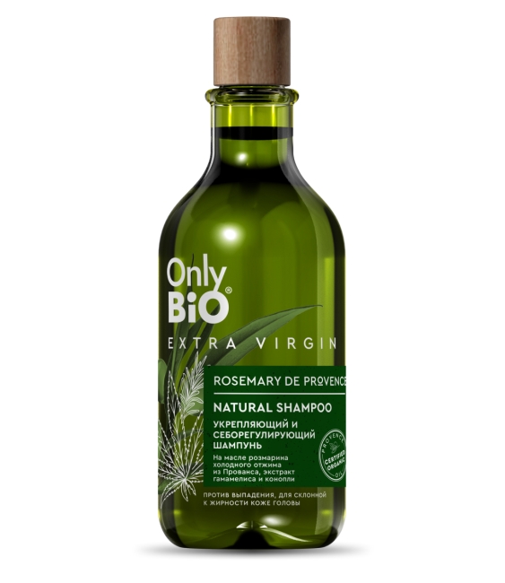 Шампунь Укрепляющий и себорегулирующий Only Bio Extra Virgin 350 мл