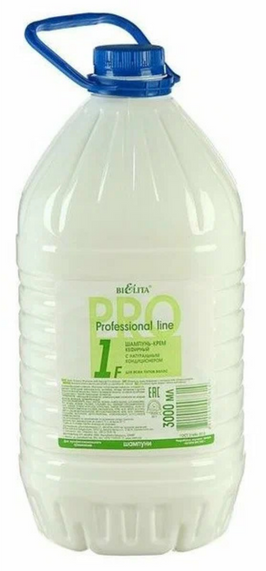 Шампунь-крем КЕФИРНЫЙ PROF 1F 3000 мл
