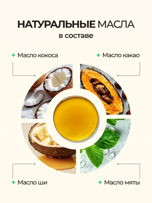 Бальзам для губ Кокосовый увлажнение и объем Beauty Desserts 3,6 гр Бальзам для губ Кокосовый увлажнение и объем Beauty Desserts 3,6 гр