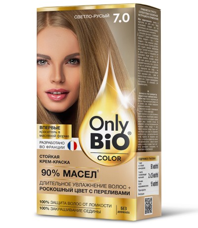 Краска для волос Only Bio COLOR Тон 7.0 Светло-русый 115 мл