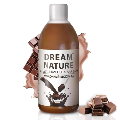 Пена для ванн Воздушная Молочный шоколад Dream Nature 1 л