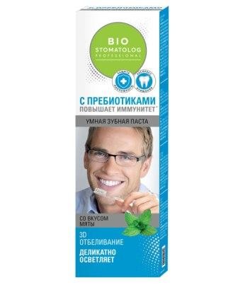 ФК 7282 Зубная паста 3D отбеливание "Bio Stomatolog Professional" 75 мл