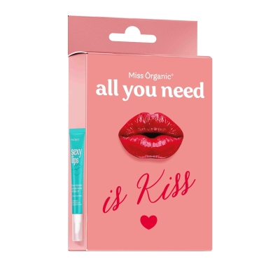 НАБОР №172 Набор бальзамов для губ ALL YOU NEED IS KISS Miss organic