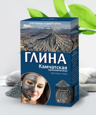Глина Мировая Черная Камчатская 100гр 