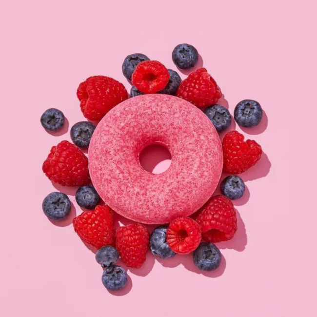 Бомбочка для ванны ДОНАТ Малиновый Beauty Desserts 140 гр Бомбочка для ванны ДОНАТ Малиновый Beauty Desserts 140 гр