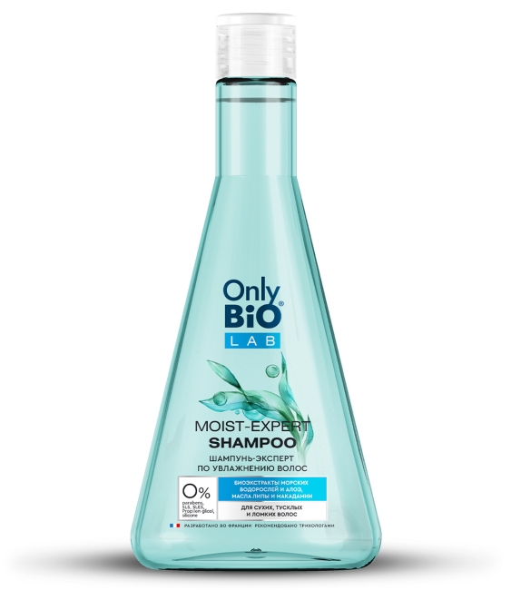 Шампунь-эксперт по увлажнению волос Only Bio Lab 350 мл Шампунь-эксперт по увлажнению волос Only Bio Lab 350 мл